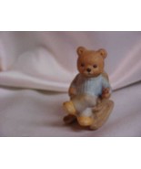Homco - 1470 - Grandpa Bear in a Rocking Chair Holding Pipe - Vintage 19... - £7.89 GBP