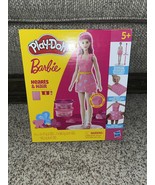 Barbie Hearts &amp; Hair Play-Doh~ 12” Doll, Patterns, Playdough, Accessorie... - $54.18 CAD