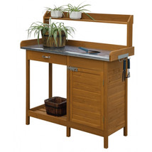 Convenience Concepts Deluxe Potting Bench with Cabinet - $5,247.73 MXN