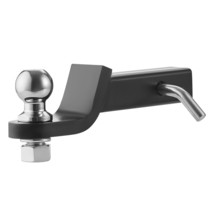 Trailer Hitch 2&quot; Receiver 2&quot; Drop Trailer Hitch Ball Mount 7500 lbs Black - £49.31 GBP