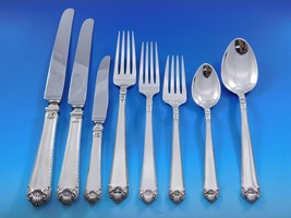 George II Rex by Watson Sterling Silver Flatware Set Service 105 pcs Dinner - £6,905.15 GBP