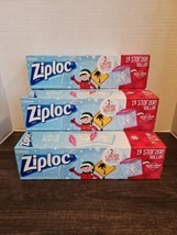 3 Pack  Christmas Ziploc Gallon Storage Bags 19 count Limited Edition Gr... - $34.99