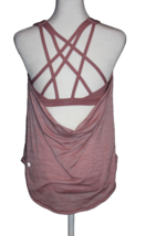 Lululemon Women&#39;s Tank Top Mauve Pink With Built In Sports Bra Size Smal... - £17.69 GBP