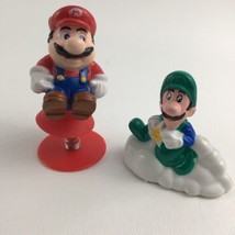Super Mario Bros McDonald&#39;s Nintendo Figures Lot Luigi Mario Vintage 198... - £19.40 GBP