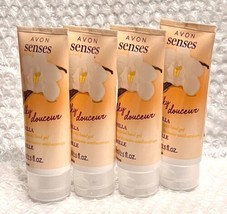 Lot of 4 Avon Senses Vanilla Hand Gel 2.5 fl oz - £6.33 GBP