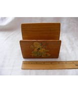 Vintage Wooden Little Bow Peep Napkin Holder Japan? - €16,87 EUR
