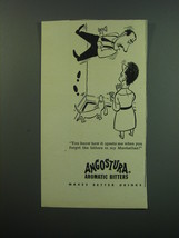 1949 Angostura Aromatic Bitters Ad - Virgil Partch - You know how it upsets Me - $18.49