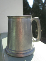 Small English Pewter Tankard Made in Sheffield England Rustic Vintage Mu... - $14.24