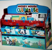 Mickey Mouse Toy Book Organizer Storage Toddler Bedroom Playroom Gift New - £27.37 GBP