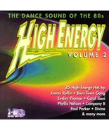 HIGH ENERGY THE DANCE SOUND OF THE 80&#39;S VOL 2 DISCO 2CD JIMMY RUFFIN COM... - $34.99