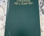 Family Bible Christmas Edition New International Version 1999 Green Zond... - $6.92