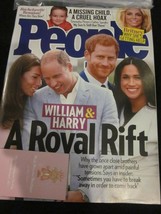 People Magazine April 22 2019 William &amp; Harry Royal Rift Britney Spears Brand Ne - £7.85 GBP
