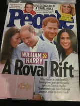 People Magazine April 22 2019 William &amp; Harry Royal Rift Britney Spears Brand Ne - £7.91 GBP