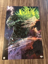 6 SIGNATURES GODZILLA #3 TRISTAN JONES COVER B NYCC EXCLUSIVE POSTER PRI... - €63,94 EUR