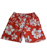 Sonoma Life+Style Mens Swimming Trunks Board Shorts Hawaiian Floral Line... - £10.97 GBP