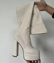 Oots for women platform chunky heel fashion sexy high quality boot platform chunky heel thumb200