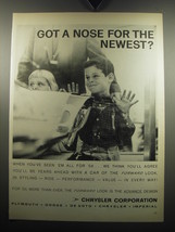 1957 Chrysler Corporation Ad - Got a nose for the newest? - $18.49