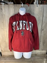 Vintage Stanford Cardinals Hoodie Old Varsity Brand NCAA Size Small - $18.29