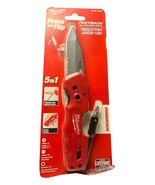 Milwaukee FASTBACK Folding Utility Knife w/Blade Multifunctionality, Red... - £19.82 GBP