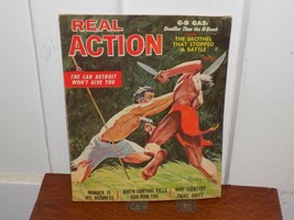 Vintage Real Action January 1958 Men’s Magazine - $332.16 MXN