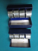 Worcester Napkin Rings 2 Boxes, 8 Rings, Nib [Fairiesbx] - $46.52