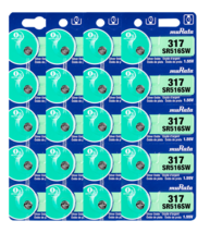 Murata 317 (SR516SW) Silver Oxide Watch Battery (20 Count) - Replaces So... - $12.86