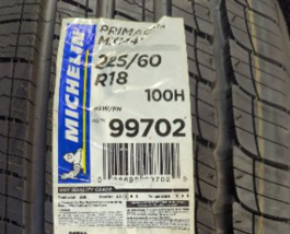 New OEM Michelin Primacy Tour A/S All Season 245/45R19 98W Passenger Tir... - $193.05