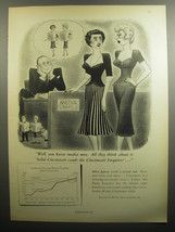 1951 The Cincinnati Enquirer Newspaper Ad - Richard Taylor Cartoon - Media Men - £14.26 GBP