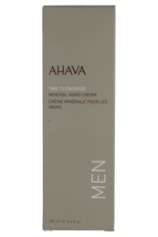 AHAVA Men Time To Energize Mineral Hand Cream 3.4 Oz - $15.22
