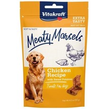 Vitakraft Meaty Morsels Mini Chicken Recipe with Sweet Potato Dog Treat - 4.2 oz - £6.98 GBP