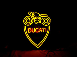 Ducati Motor Racing Neon Sign 16&quot;x14&quot; - £110.97 GBP