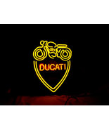 Ducati Motor Racing Neon Sign 16&quot;x14&quot; - £109.38 GBP