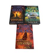3 TERRY BROOKS High Druid of Shannara Trilogy Hardcover Book Set Lot 1st... - $20.92