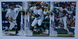 2020 Topps Opening Day Detroit Tigers Base Team Set of 3 Baseball Cards - £1.39 GBP