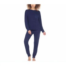 Honeydew Ladies&#39; Super Soft 2-Piece Pajama Set Size: S, Color: Navy - £24.63 GBP