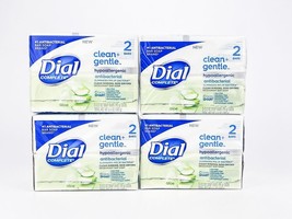 Dial Complete Clean Gentle Hypoallergenic Antibacterial Bar Soap Lot of4 Twin Pk - £22.03 GBP
