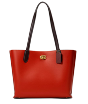 Coach C0689 willow Red leather Bag NWT - £140.16 GBP