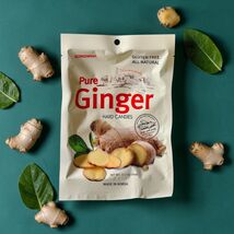 Songwha Pure Ginger Hard Candies 100g, All Natural &amp; Gluten Free - One Pack - $3.91