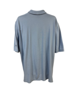 Polo Ralph Lauren Golf Shirt Men&#39;s XXL Blue Solid Short Sleeve Embroider... - £28.31 GBP