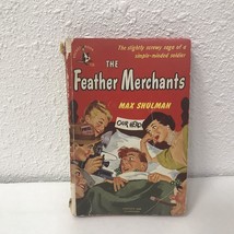 Vtg 1950 Paperback Pocket Book The Feather Merchants Max Shulman - £5.51 GBP