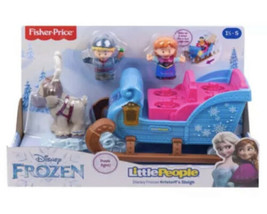Fisher-Price Little People Disney Princess Frozen Kristoff&#39;s Sleigh New - £23.72 GBP