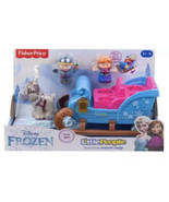 Fisher-Price Little People Disney Princess Frozen Kristoff&#39;s Sleigh New - £23.97 GBP