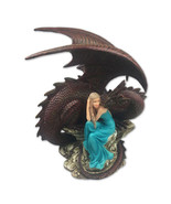 Dragons of Destiny Resin Plaque - Blue - £50.38 GBP