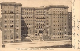 Boston MA Technology Chambers For Business Men c1910 Postcard - £6.05 GBP