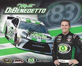 AUTOGRAPHED 2015 Matt DiBenedetto #83 Dustless Blasting Toyota Team (BK Racing)  - £63.12 GBP