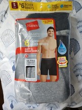 Hanes Ultimate Boxer Briefs Men&#39;s 5Pk No Ride Up Comfort Flex TAGLESS Si... - $24.70