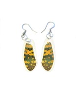 One Pair Pair Laminated Pyrops Sinolae Lanternfly Earrings, Indonesia, H... - £13.39 GBP