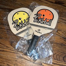 niupipo Pickleball Paddles Set Pickleball Set with 2 Wood Pickleball Pad... - $22.50