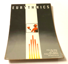 Vintage 80s Eurythmics Annie Lennox Concert Poster CA089 Serigraphics Shrinkwrap - £128.05 GBP
