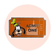 Goofy Disney Pin: Walt Disney World Admit One Ticket - $19.90